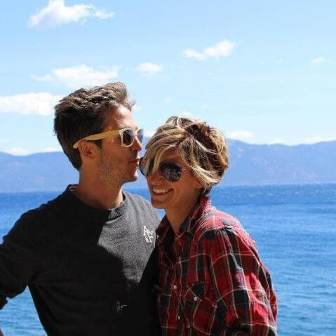 Christie Mac Campo with her husband, Bobby Campo